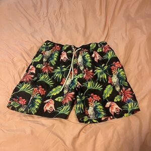 Tommy Bahama Tropical Black Swim Shorts